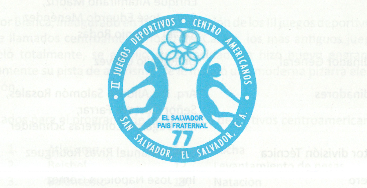 II juegos deportivos centroamericanos